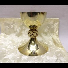 6 3/8" Beaugrand Sterling Cup Chalice SKU C452-140